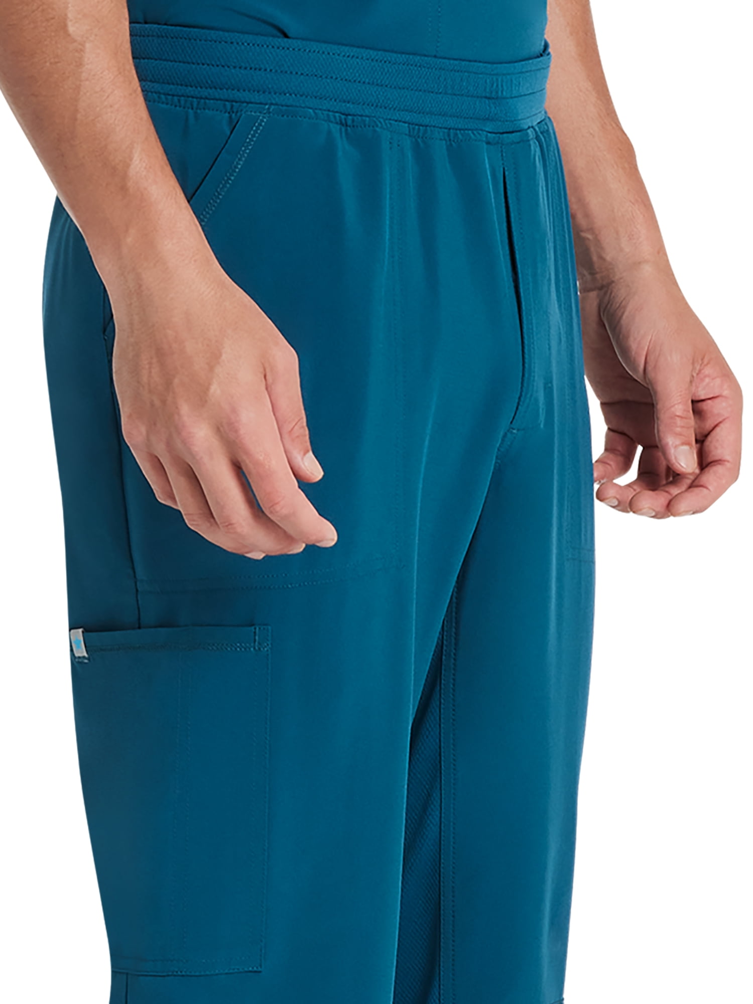 Scrubstar Men's Premium Performance Stretch Pull-On Cargo Scrub Pants, Sizes XS-3XL