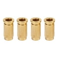 thumbnail image 3 of Guitar Bridge Mounting Anchors, Metal Accuracy Design Guitars Bridges Bushing Easy Installation   For Electric Guitars Gold, 3 of 8