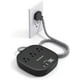 thumbnail image 3 of Regleta de enchufe plano, cable de extensión plano de 5 pies - 3 salidas 4 puertos USB (2 USB C) Estación de carga de escritorio de 22,5 W/4,5 A, regleta sin protección contra sobretensiones para cruc, 3 of 4