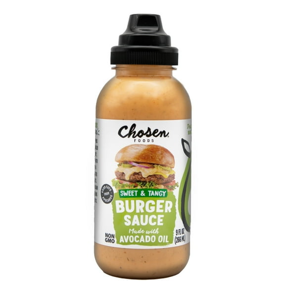 Chosen Foods Burger Sauce made with 100% Pure Avocado Oil 9 fl Oz
