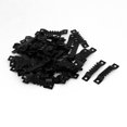 thumbnail image 1 of Uxcell 39mm x 8.5mm Black Metal Picture Frame Hangers, 50 Pack, 1 of 4