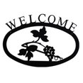 thumbnail image 1 of Village Wrought Iron WEL-157-L Grapevine Welcome Sign - Large, 1 of 1