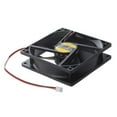 thumbnail image 2 of 2 ventiladores cuadrados de plástico negro 9025 de 90 x 90 x 25 mm, CC 12 V, 0,25 A, 2 of 4