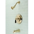 thumbnail image 2 of Kingston Brass KB3632PKL Duchess Tub and Shower Faucet, Polished Brass, 2 of 3