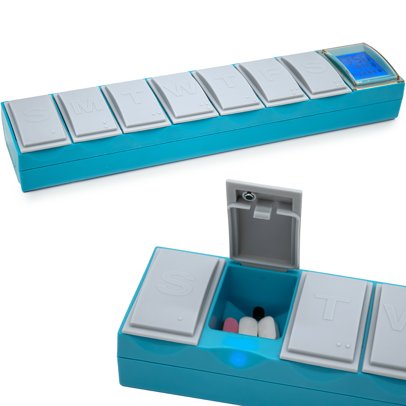 e-pill Sync Portable Smart Self-Learning Pill Organizer