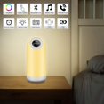 thumbnail image 2 of Veilleuse Portable RGB Dimmable : Lampe de Chevet Tactile avec Haut-Parleur Bluetooth, Réveil Numérique, Veilleuse, Radio FM, Mode TWS, Passer des Appels, Français, Android & Ios, 2 of 5