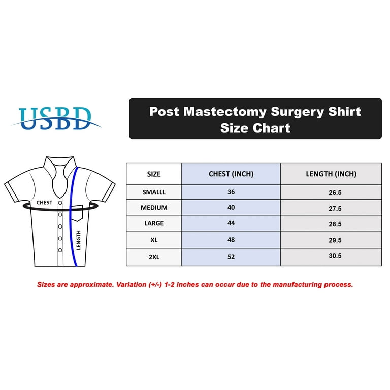 Post Mastectomy Surgery Recovery Shirt Lapel Collar Camisole With