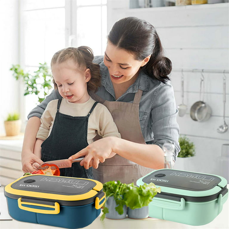Bento Box for Kids 1200ML Stackable Lunch Box Leakproof Lunch Food  Containers for Adults BPA Free