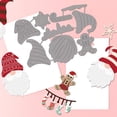thumbnail image 4 of Christmas Gnome Christmas Cup Metal Die Cuts Christmas Carbon Steel Die Cutting Stencil Template for DIY Crafting Card Making Mental Cutting Dies for Decoration Scrapbooking, 4 of 9