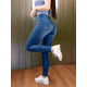 thumbnail image 4 of Leggins Mujer Mezclilla Unitalla Faja Alta Estilo Pantalón Mezclilla, 4 of 5