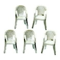 thumbnail image 1 of TISHITA 5 Pcs 1/64 Chaises de Diorama de Garage Ornements Simulation Mobilier d'Atelier Auto Blanc, 1 of 8