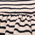 thumbnail image 6 of Richie House Girls' Striped Knit Dress with Matching Bows RH1672, 6 of 7