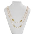 thumbnail image 5 of NICKSUN Long Imitation Pearl Necklaces for Women Dainty Beaded Long Necklace Layered Necklace Statement Sweater Strand Chain Necklace Jewelry, 5 of 6