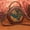 Annunciation Bird, variant on Women's Round Embroidered Crossbody Bag, Retro Floral Cylinder Purse with Zipper