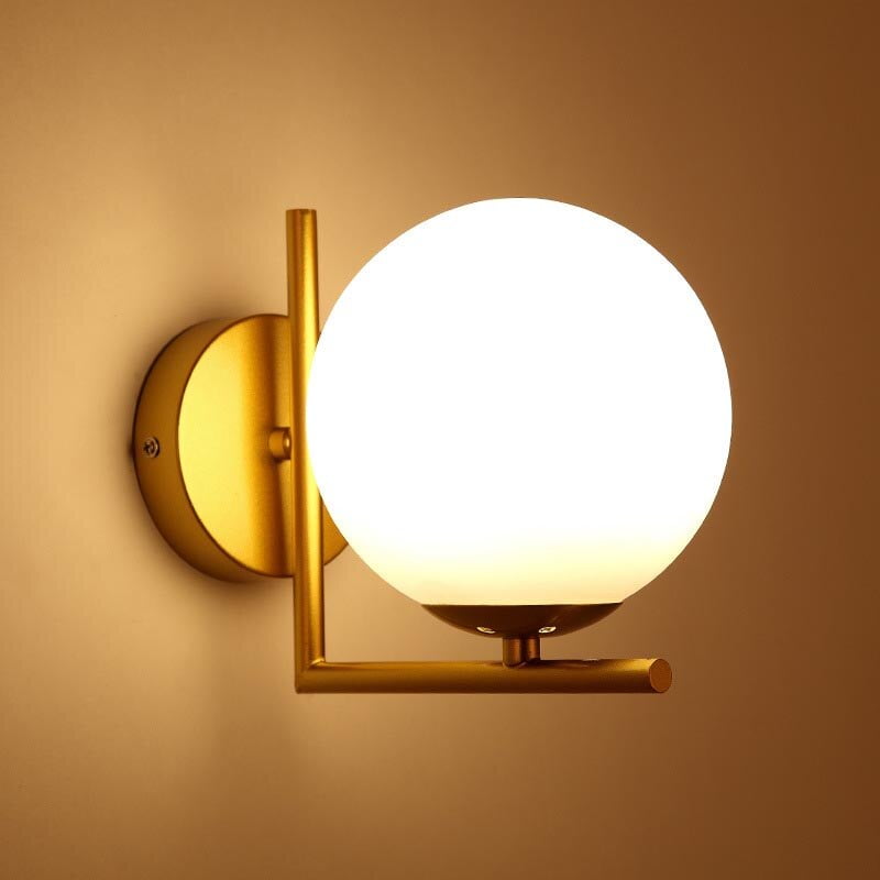 Led Wall Lamps Nordic Glass Ball Wall Lights For Passage Corridor Bedroom Bedside Lamp Wall Sconces Walmart Canada