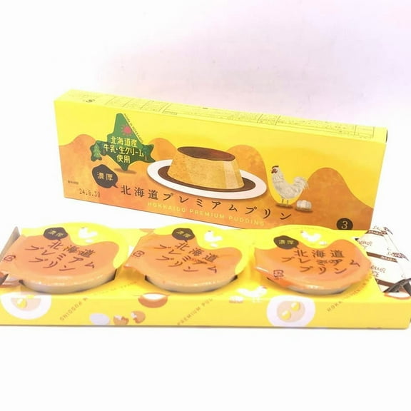 Hokkaido Premium Pudding 72g/(3pcs)