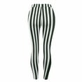 thumbnail image 5 of Felirenzacia Halloween Women Costume Leggings High Waist Tight Pants Comfy Full Length Striped Leggings Christmas Halloween Pajama Pants Yoga Pants, 5 of 7