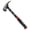 20oz Framing Hammer, variant on 20 oz. One Piece Forged Framing Hammer With Straight Rip Claw Hammer, Milled Face, Shock-Absorbing Grip, with Magnetic Nail Holder, HT0371-HM