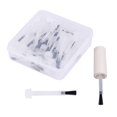 thumbnail image 5 of 50x Nail Polish Brush, Dipping Powder Liquid Brush, 5.5cmx1.2cm, for Salon Accessories, Practical Liquid Applicators Brush, 5 of 10