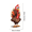 2A, variant on Festive Turkey Cartoon Thanksgiving Banner for Celebration Party Decor