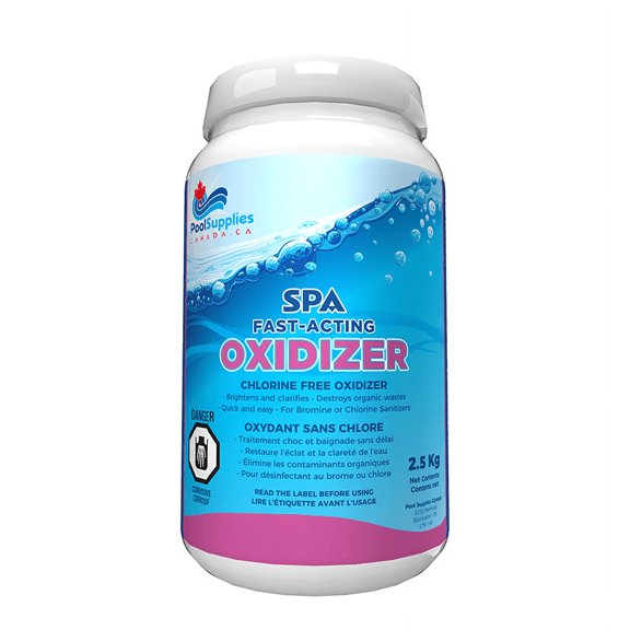 Choc Oxydant pour Spa (2,5 kg) par Pool Supplies Canada