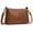 Brown, variant on Women’s Small Crossbody Bag Vegan Leather Shoulder Purse Adjustable Strap Compact Travel Handbag for Daily Use