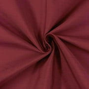 45% Cotton 55% Polyester Broadcloth Fabric Premium Apparel Quilting 59" Wide Sold By the Yard Wholesale (Wine)