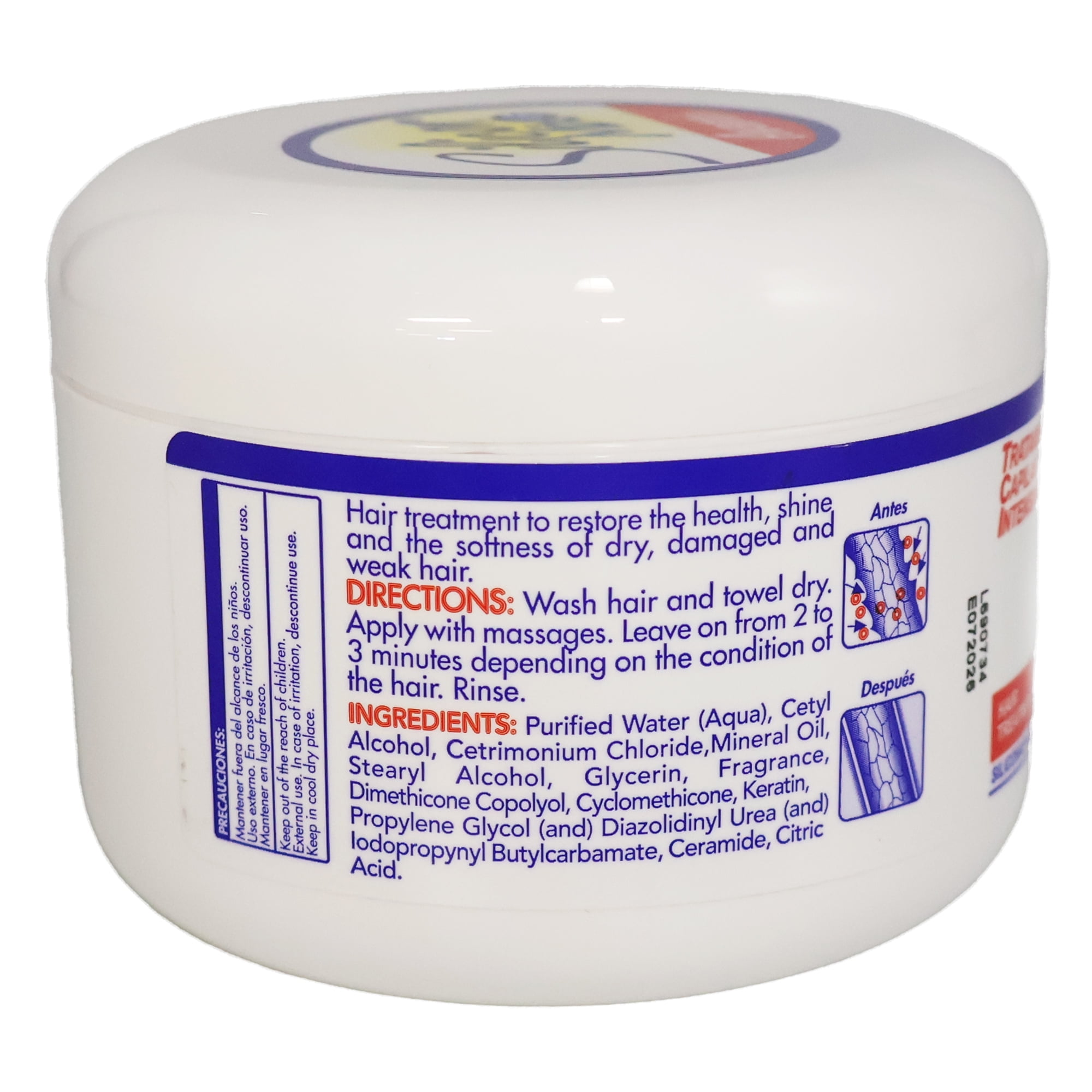 Silicon Mix Treatment Jar For Dry, Damaged and Weak Hair, 8 Oz., Pack of 6