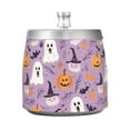 thumbnail image 7 of Yayeee Ashtray with Lid for Cigarette Smokeless Stainless Steel Home Ash Holder, Purple Cute Halloween, 7 of 7