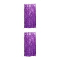 thumbnail image 2 of Youkk Coffre-Fort Ingrédients Rideau Large Feuille d'Application Fait Non Toxique Inodore Feuille Frange Rideau Partie Fond Doigt Violet 3*1M 2Set, 2 of 5