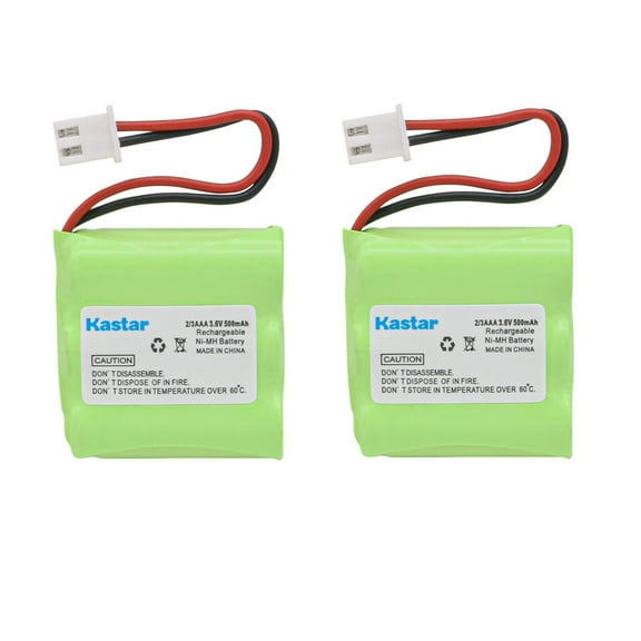 Kastar 2-Pack 2/3AAA 3.6V Battery Replacement for Tri-tronics CM-TR103, FPB9595, 1038100-D, 1038100-E, 1038100-F, 1038100-G, 1038100, 1107000, 60, 65 BPR, 200, 500, Sport 50, Sport S