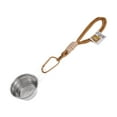 thumbnail image 2 of Cuenco para cebo de pesca Colamx taza para acampar Caqui 50 ml acero inoxidable, 2 of 8