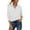 White, variant on GJSYRH Oversized Pullover Sweater Women Elegant Women's High Neck Pullover Sweater Long Sleeve Loose Fit Knitted Top for Everyday Casual Wear and