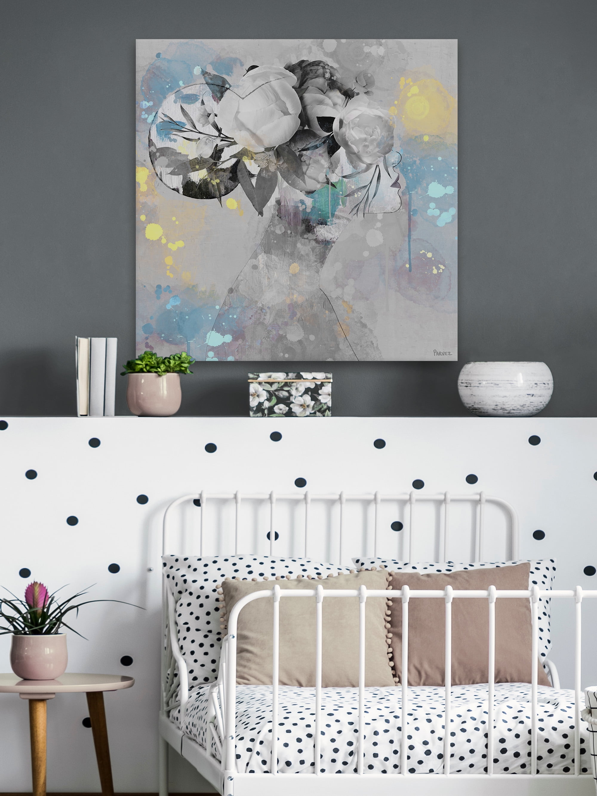Parvez Taj Elegant Bun II Canvas Wall Art