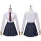 thumbnail image 5 of Disfraz de Matilda de Roald Dahl para cosplay, uniforme escolar de Matilda para niños, falda JK, traje con corbata, disfraz de fiesta de Halloween para mujer, 5 of 5