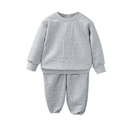 

Boys Fall Suit New Girl Baby Pullover Two Piece Children s Casual Sweatshirt In Children s Clothes Outfit Girl Sweatsuit Pants Sweat Suits for Teen Girls Cute Baby Clothes Skirt Set Juniors Teens Two