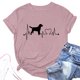 thumbnail image 3 of Gibobby Camisetas Mujer Baratas Manga Corta Blusa casual Top Mujer Manga corta Camiseta Impreso Blusa mujer(Rosa,G), 3 of 5