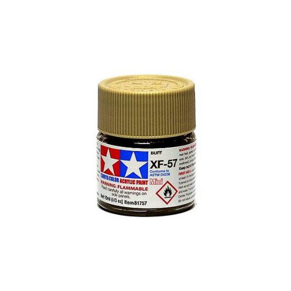 Tamiya 81757 Mini Acrylic XF-57 Buff - 10ml