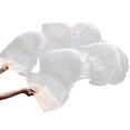 thumbnail image 3 of Abanicos para danza con velo de seda chino YONGSHENG 2 uds Color blanco 180x90cm, 3 of 5