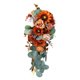 thumbnail image 3 of de novia artificial con , centro de mesa con flores en forma de , elegante decoración nupcial para propuesta de aniversario., 3 of 8