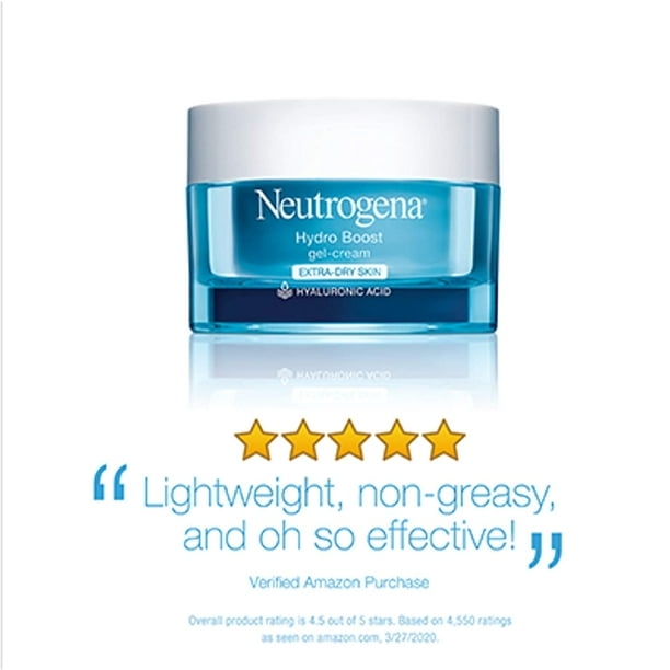 Neutrogena Hydro Boost Hyaluronic Acid Hydrating Gel Cream Face