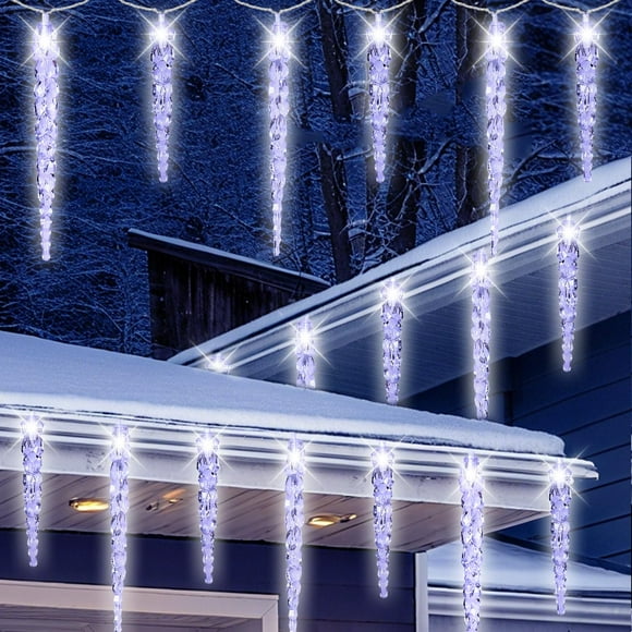 Luces navideñas Cerflyer, 5 m, 40 LED, 8 modos, resistentes al agua