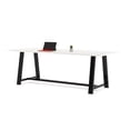 thumbnail image 2 of KFI Studios Midtown 9' x 3.5' Bistro Table, Maple, 2 of 2