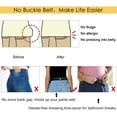 thumbnail image 3 of Buckle-Free Invisible Waist Elastic Invisible Stretch Belt for Women Man for Jeans and Pants for Women, 3 of 5