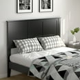 thumbnail image 3 of Costway Full Wood Headboard Flat Panel Pre-drilled Holes Height Adjustment Black, 3 of 10