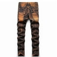 thumbnail image 2 of Keevoom Boys Skinny Fit Ripped Distressed Stretch Slim Washed Jeans, 2 of 5