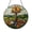 Acrylic 3.5 Inch, variant on Stained Glass Cross with Wildflowers Suncatcher, Window Hanging Decor Featuring Cross Shape Surrounded by Colorful Floral Details