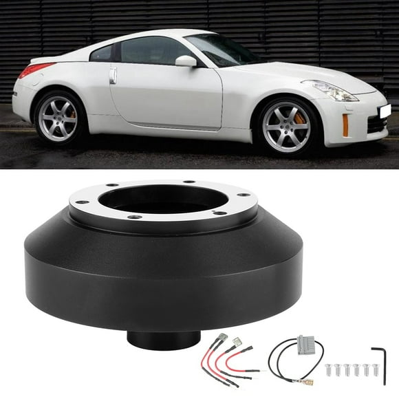 Duokon Steering Wheel 6-Hole Quick Release Hub Adapter Kit For 350Z 370Z Amada Versa