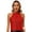 Red, variant on Zaldita Women’s Sparkly Sequin Crop Tops Sleeveless Slim Fit Shirts Shiny Tank Top Modern Dance Tops Silver One Size
