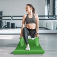 thumbnail image 5 of Open Box BalanceFrom GoYoga 7-Piece Set - Include 1/2" Thick Yoga Mat with Carrying Strap, 2 Yoga Blocks, Yoga Mat Towel, Yoga Hand Towel, Yoga Strap and Yoga Knee Pad, 5 of 9